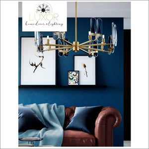 chandeliers Blue Marine Chandelier - Luxor Home Decor & Lighting