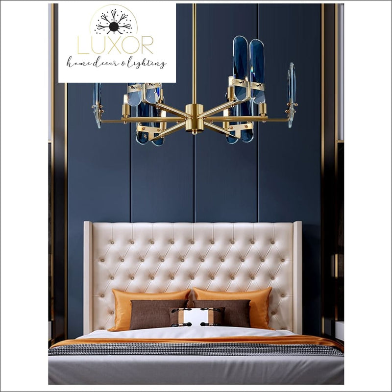 chandeliers Blue Marine Chandelier - Luxor Home Decor & Lighting