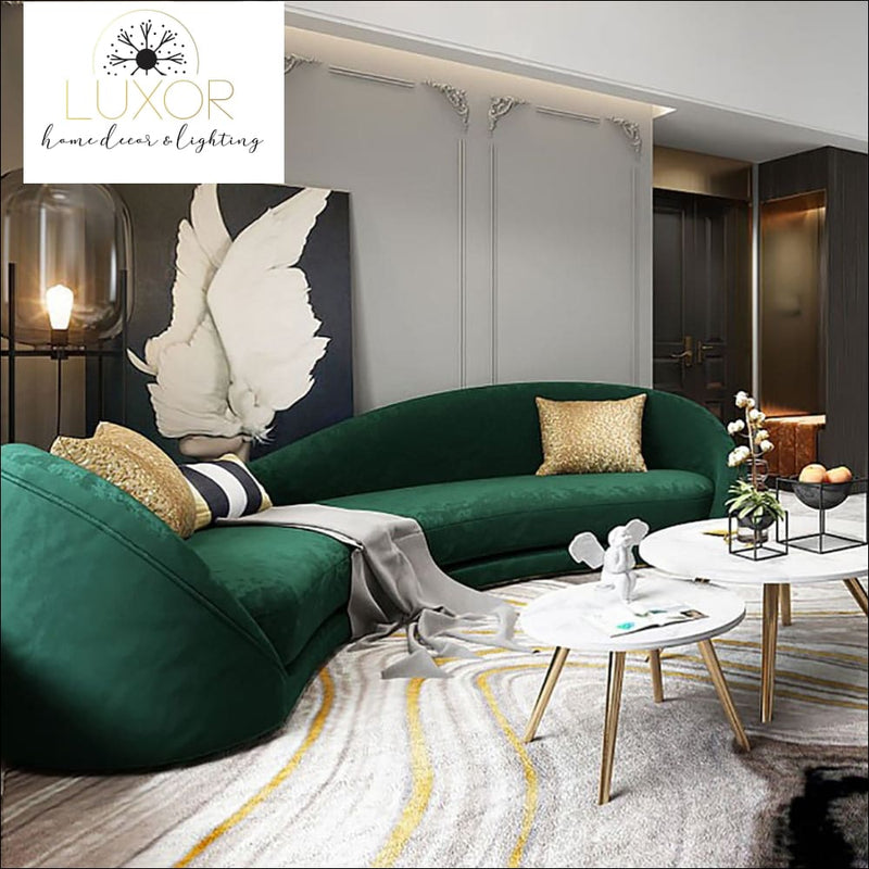 Bodegi Modern Velvet Sofa