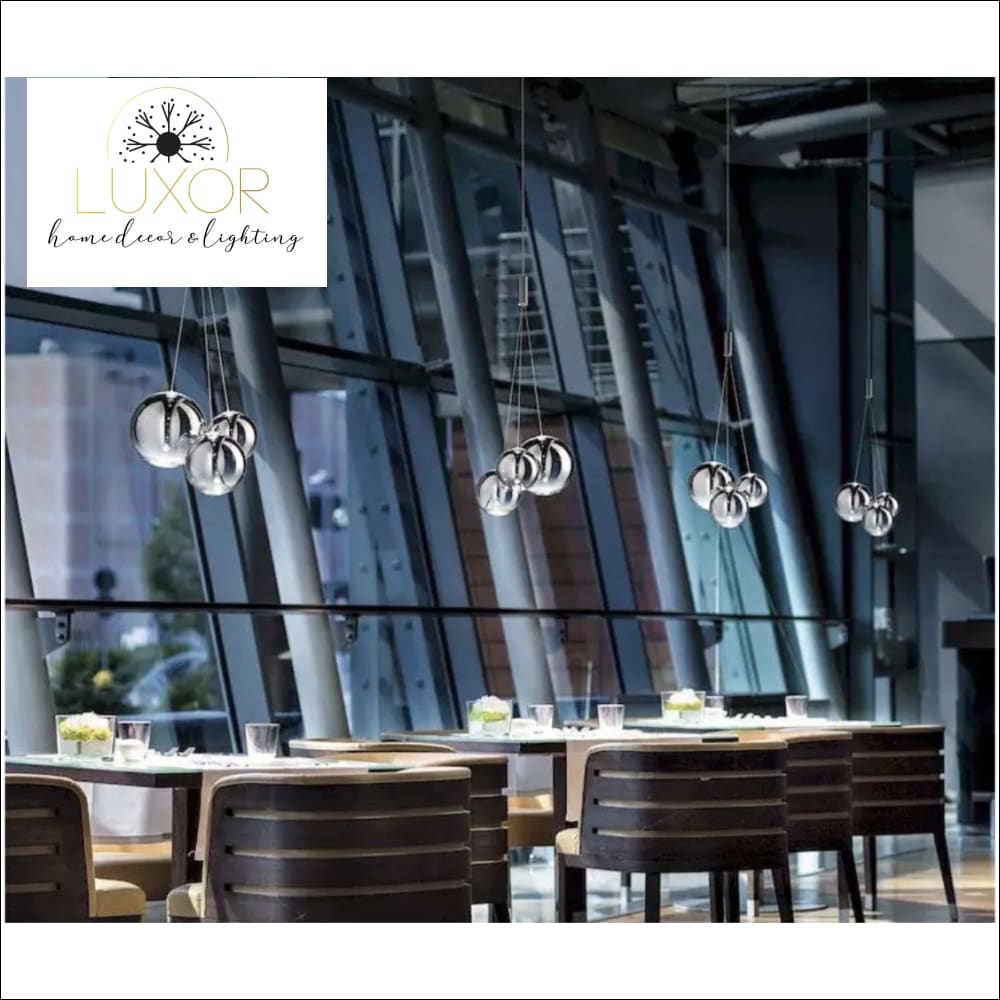 pendant lighting Bollé Creative 3 Bubble Pendant - Luxor Home Decor & Lighting