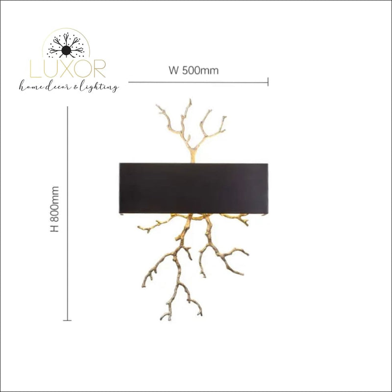 Branch Black Sconce - wall lightig