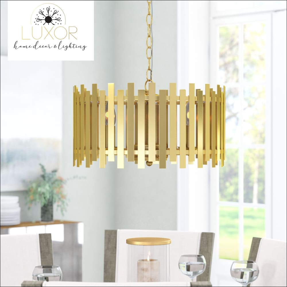 Pendant Lighting Brooklyn Gold Pendant Lamp - Luxor Home Decor & Lighting