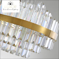 chandeliers Bruno Crystal Chandelier - Luxor Home Decor & Lighting