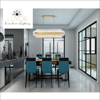 chandeliers Bruno Crystal Chandelier - Luxor Home Decor & Lighting