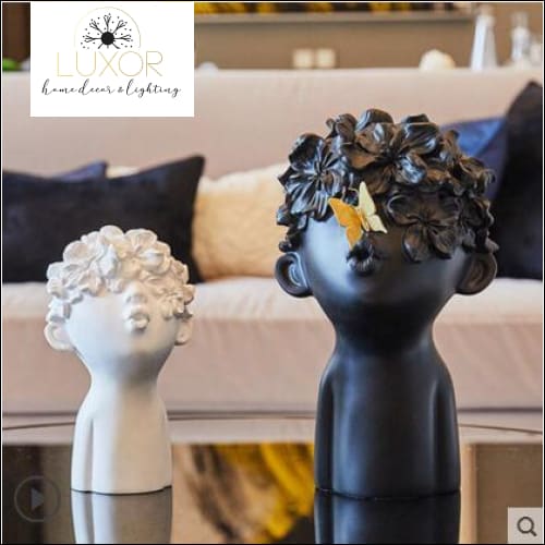 decorative objects Butterfly Boy Sculpture - Luxor Home Decor & Lighting