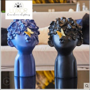 decorative objects Butterfly Boy Sculpture - Luxor Home Decor & Lighting