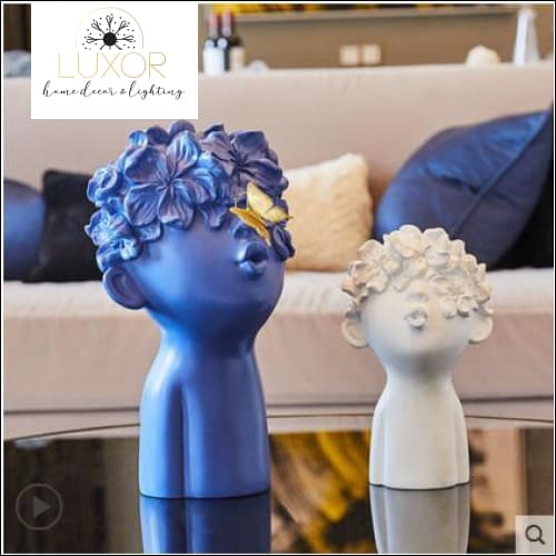 decorative objects Butterfly Boy Sculpture - Luxor Home Decor & Lighting