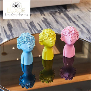 decorative objects Butterfly Boy Sculpture - Luxor Home Decor & Lighting