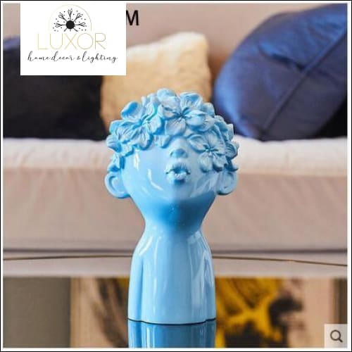 decorative objects Butterfly Boy Sculpture - Luxor Home Decor & Lighting