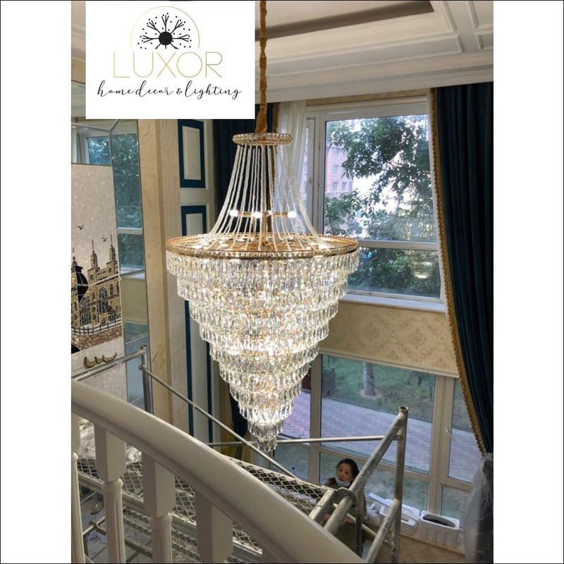 Cahetel Crystal Chandelier - chandeliers