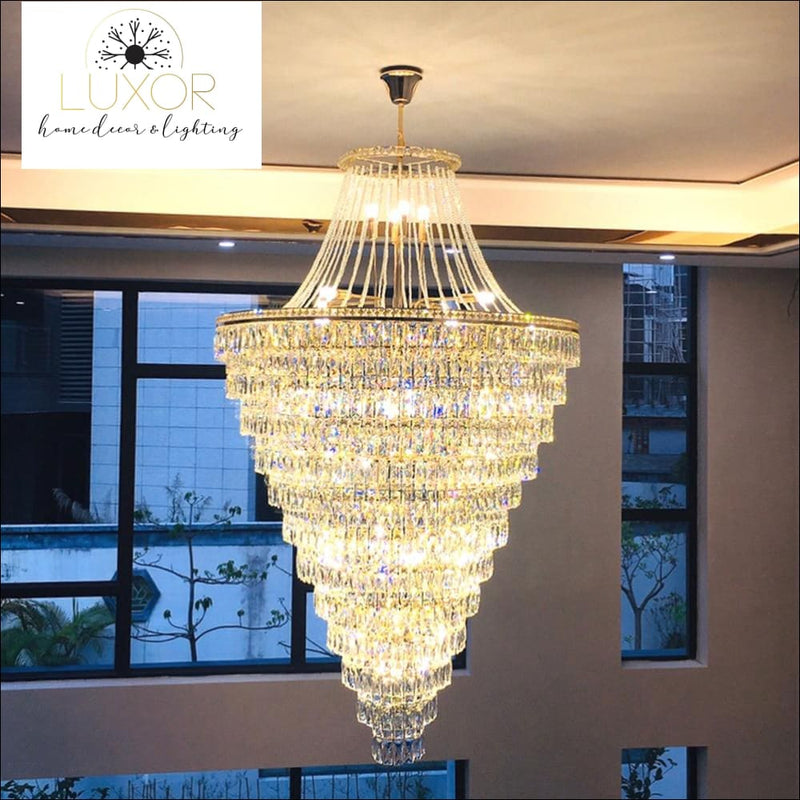 Cahetel Crystal Chandelier - chandeliers