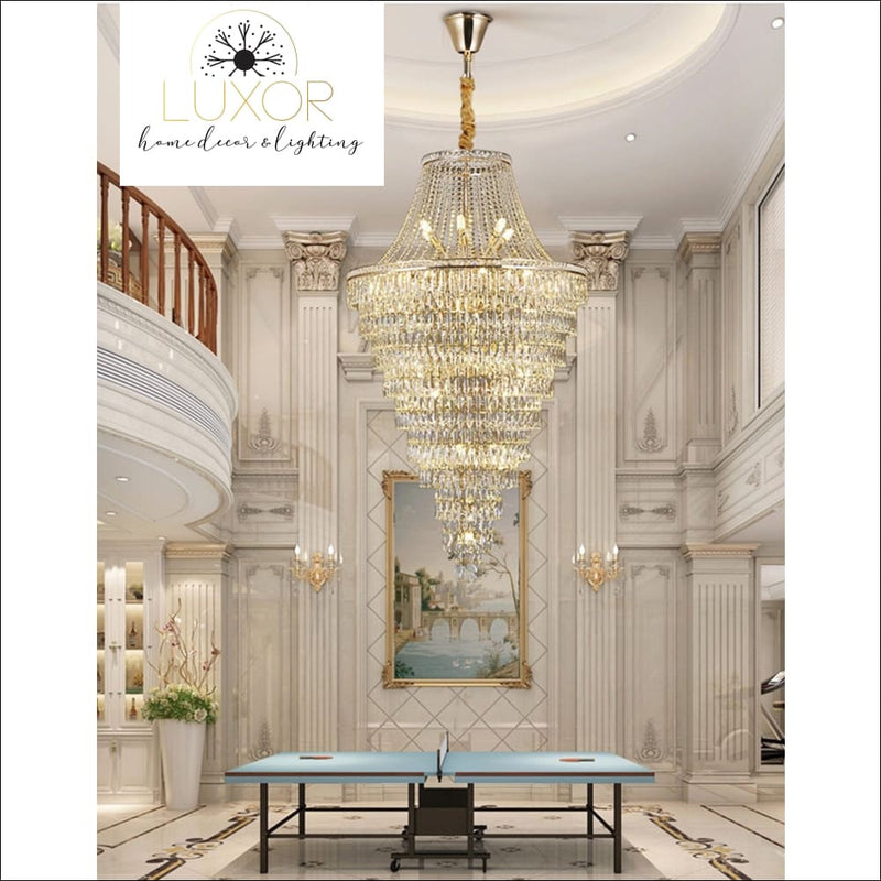 Cahetel Crystal Chandelier - chandeliers