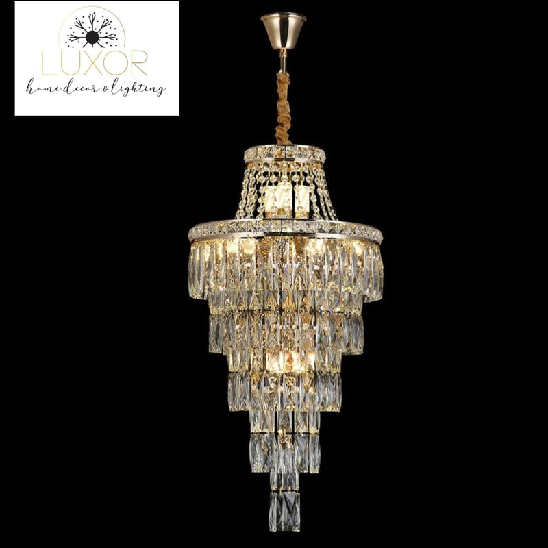 Cahetel Crystal Chandelier - chandeliers