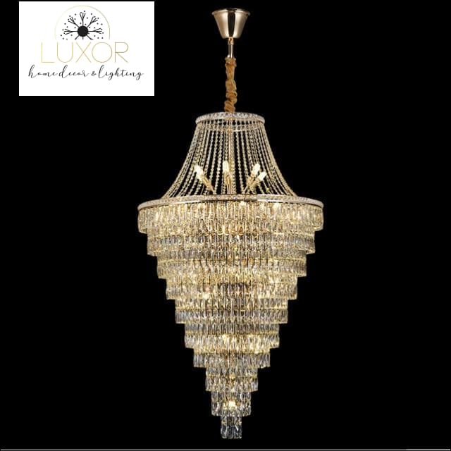 Cahetel Crystal Chandelier - dia100xH180cm / >7 / 41-50W, L, Cold White - chandeliers