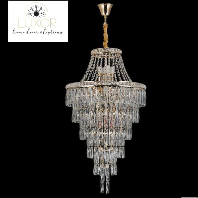 Cahetel Crystal Chandelier - dia55xH100cm / >7 / 41-50W, L, Cold White - chandeliers