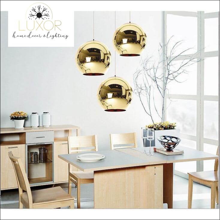 pendant lighting Cali Mirror Reflection Pendant Lamp - Luxor Home Decor & Lighting