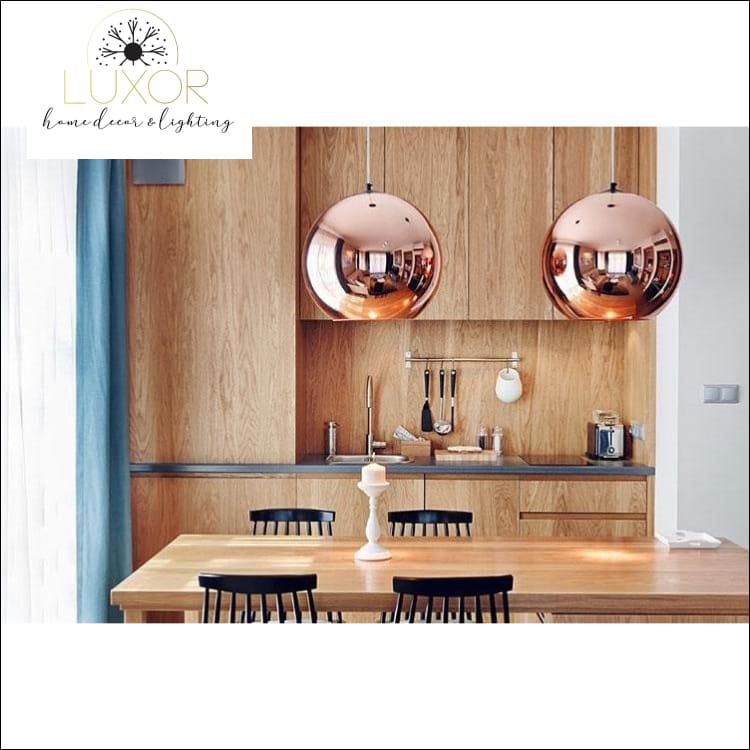 pendant lighting Cali Mirror Reflection Pendant Lamp - Luxor Home Decor & Lighting