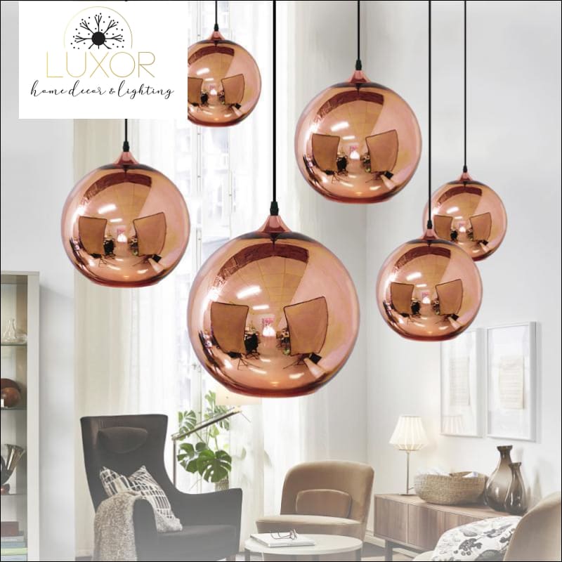 pendant lighting Cali Mirror Reflection Pendant Lamp - Luxor Home Decor & Lighting