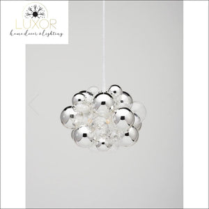 chandeliers Calini Chrome Bubble Chandelier - Luxor Home Decor & Lighting