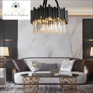 chandeliers Calozzo Crystal Chandelier - Luxor Home Decor & Lighting