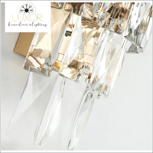 chandeliers Calozzo Crystal Chandelier - Luxor Home Decor & Lighting