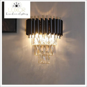 chandeliers Calozzo Crystal Chandelier - Luxor Home Decor & Lighting