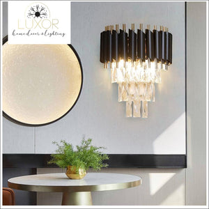 chandeliers Calozzo Crystal Chandelier - Luxor Home Decor & Lighting