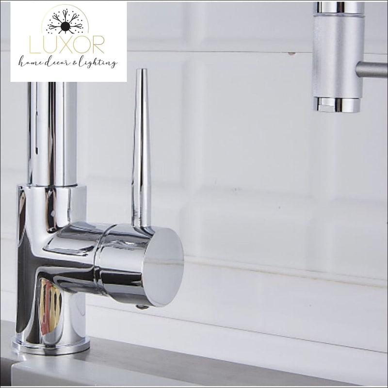 faucets Camila Pull Out Kitchen Mixer Single Handle Kitchen Faucet With Spray - Luxor Home Decor & Lighting