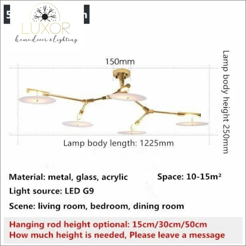 Carini Ceiling Light - ceiling light