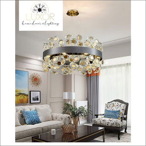 chandeliers Carlton Round Chandelier - Luxor Home Decor & Lighting