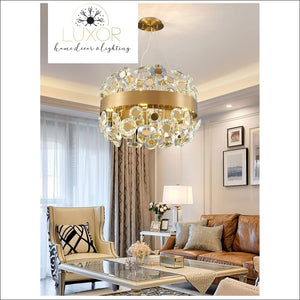 chandeliers Carlton Round Chandelier - Luxor Home Decor & Lighting