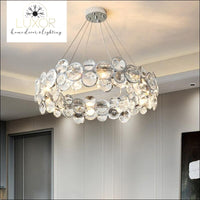 Cassia Chrome Chandelier - chandelier