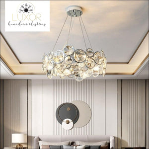 Cassia Chrome Chandelier - chandelier