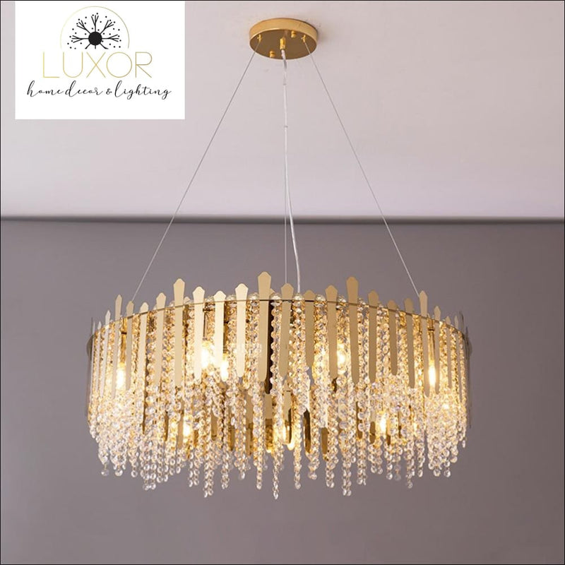 chandeliers Cassidy Crystal Chandelier - Luxor Home Decor & Lighting