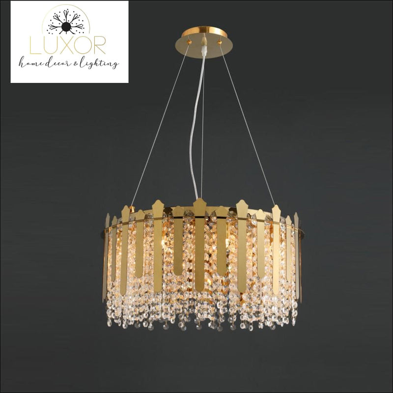 chandeliers Cassidy Crystal Chandelier - Luxor Home Decor & Lighting