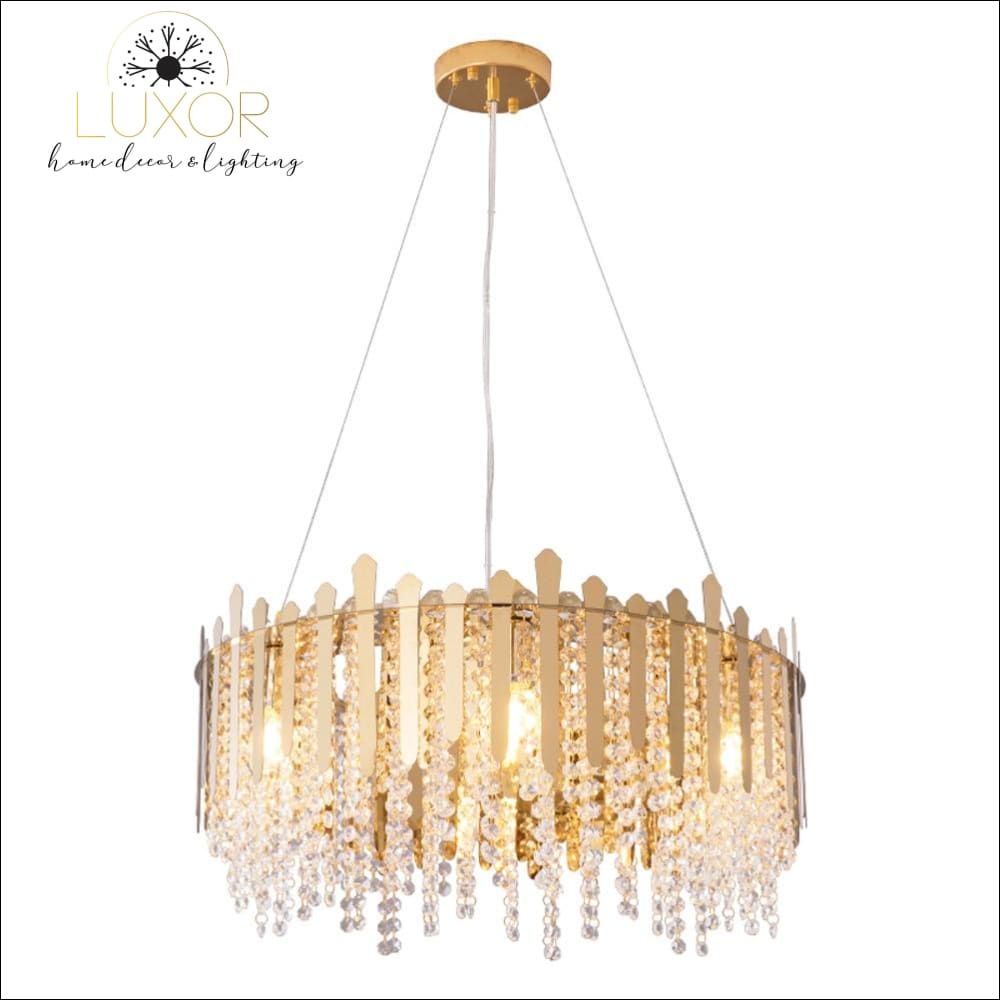 chandeliers Cassidy Crystal Chandelier - Luxor Home Decor & Lighting