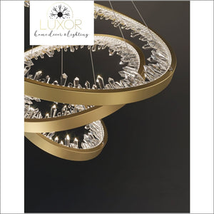 Catali Modern Ring Chandelier - chandeliers