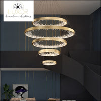 Catali Modern Ring Chandelier - chandeliers