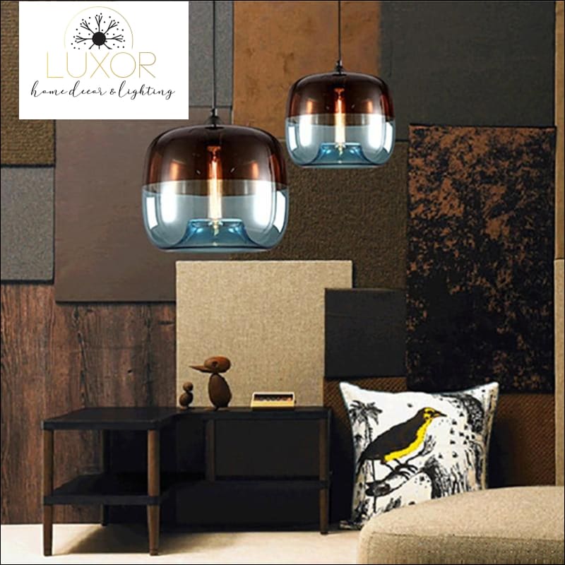 pendant lighting Catalina Colorful Glass Pendant - Luxor Home Decor & Lighting