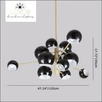 chandeliers Catalyst 10-Light Bubble Chandelier - Luxor Home Decor & Lighting