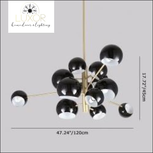 chandeliers Catalyst 10-Light Bubble Chandelier - Luxor Home Decor & Lighting