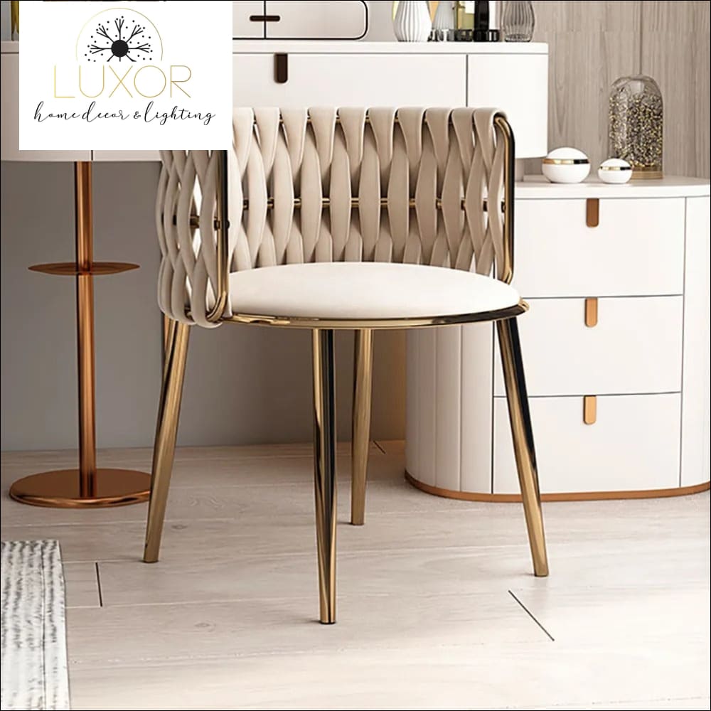Catsini Green Accent Chair - Off White