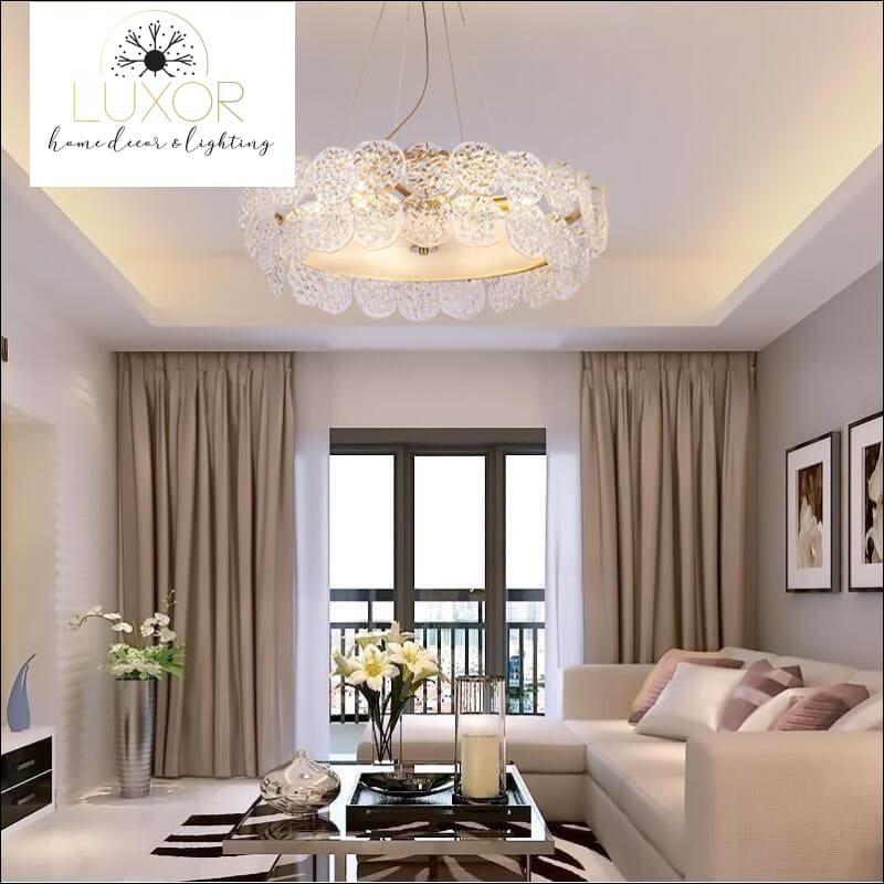 chandeliers Celenor Round Chandelier - Luxor Home Decor & Lighting