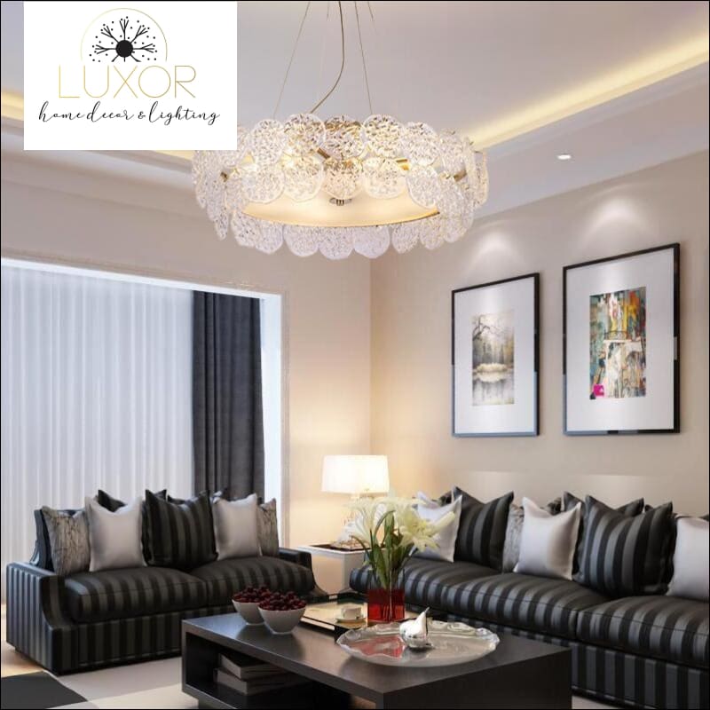 chandeliers Celenor Round Chandelier - Luxor Home Decor & Lighting