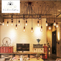 Chandeliers Celest Industrial Hanging Art Chandelier - Luxor Home Decor & Lighting