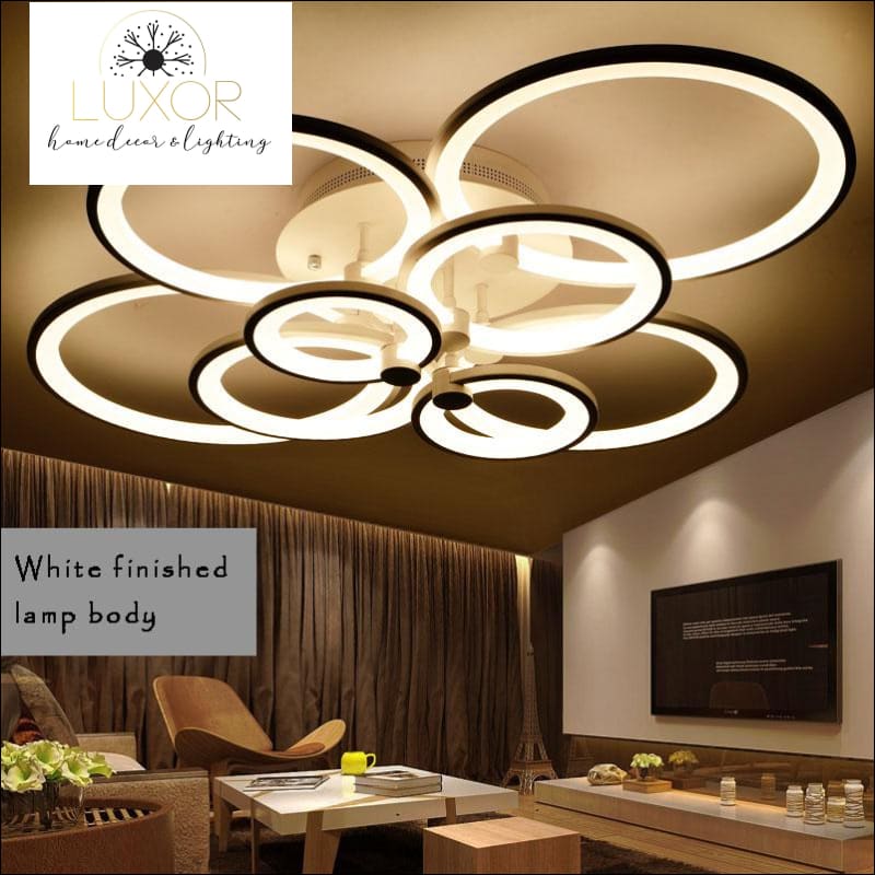 ceiling lighting Celine Modern Circular Ceiling Light - Luxor Home Decor & Lighting