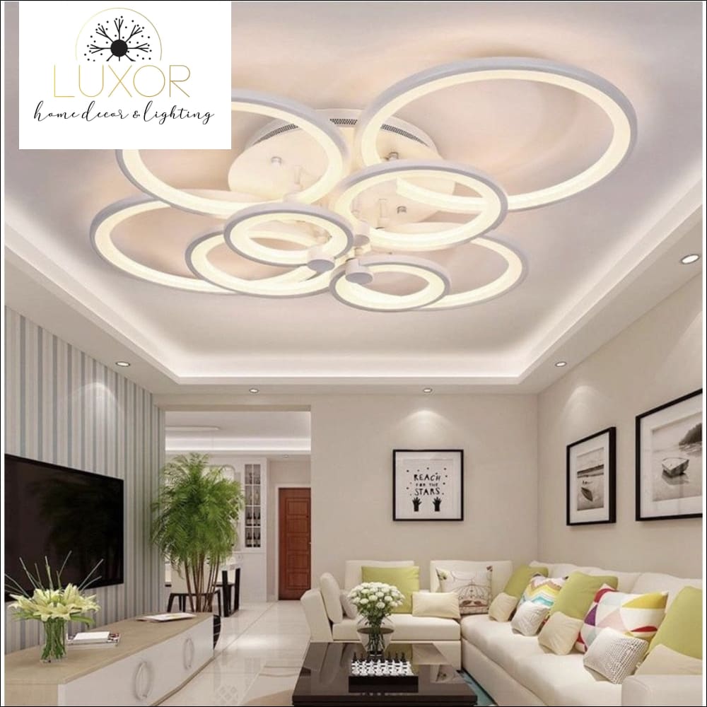 ceiling lighting Celine Modern Circular Ceiling Light - Luxor Home Decor & Lighting