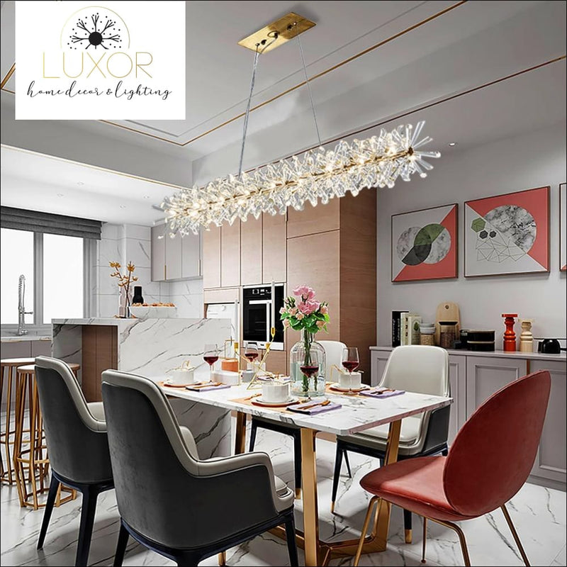 pendant lighting Charles Crystal Hanging Pendant Light - Luxor Home Decor & Lighting