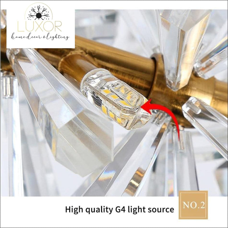 pendant lighting Charles Crystal Hanging Pendant Light - Luxor Home Decor & Lighting