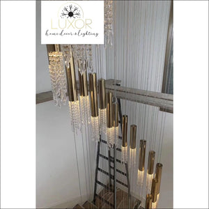 chandeliers Charlini Crystal Chandelier - Luxor Home Decor & Lighting